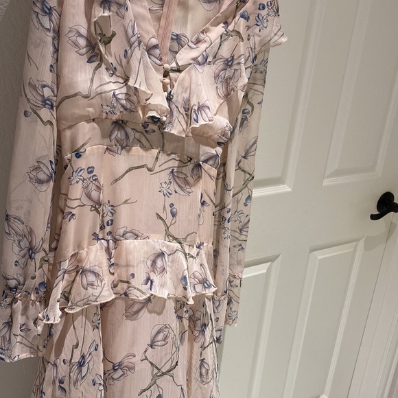 Long Sleeve floral Print Maxi Dress - Picture 8 of 13